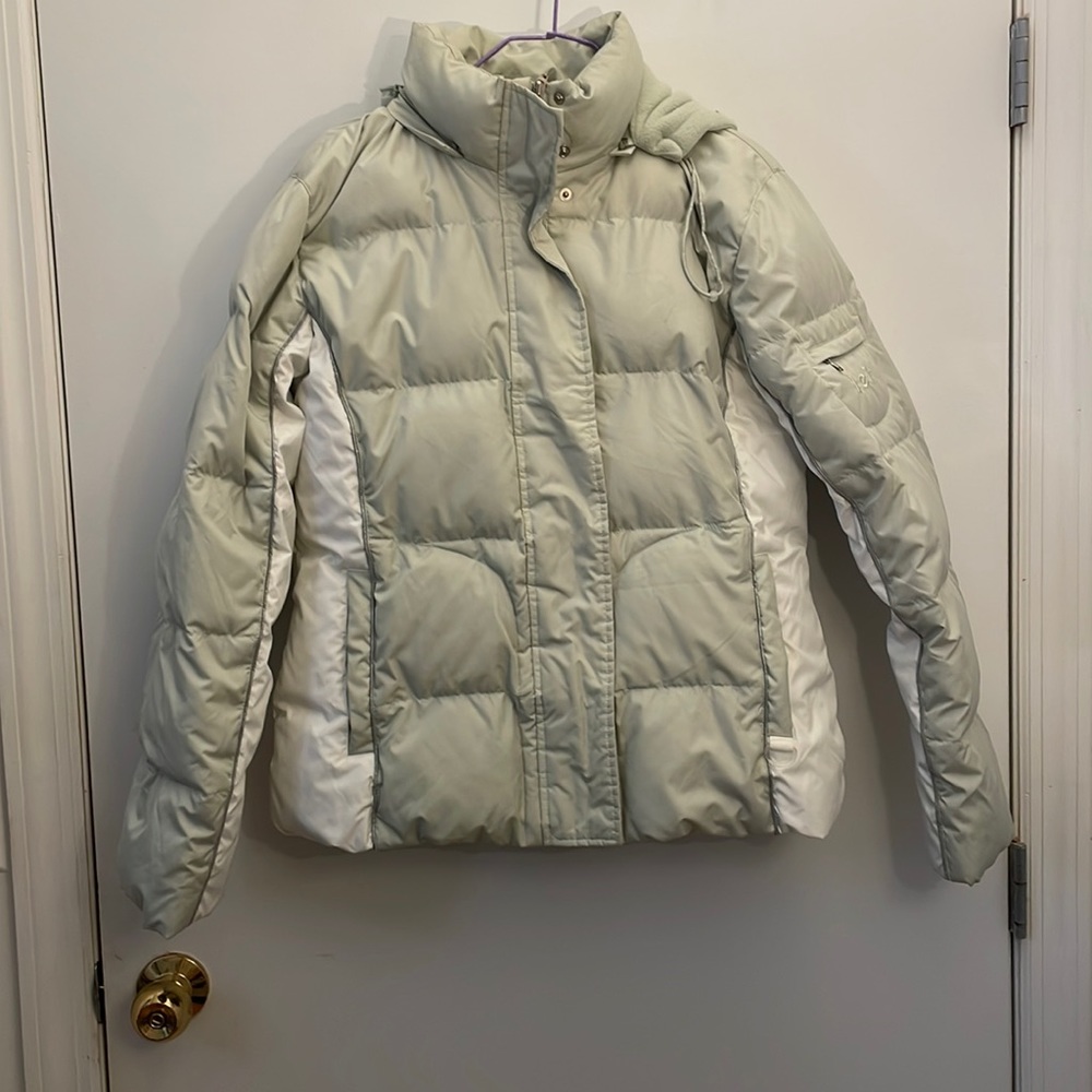 Two-tone jacket by l.e.i.